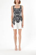 Black SKIRT WITH FLEECE 
DRESS 91323