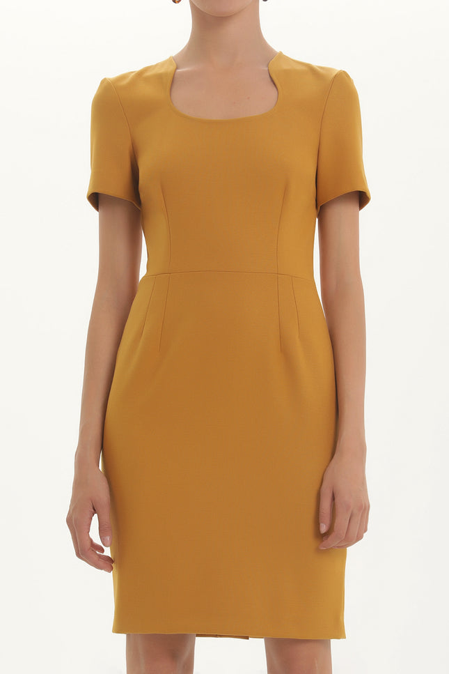 Dar Kesim Mini Elbise 91438