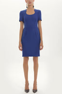 Midnight Blue Slim fit mini dress 91438