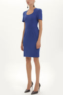 Midnight Blue Slim fit mini dress 91438