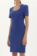Midnight Blue Slim fit mini dress 91438