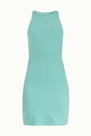 Green Woven  mini dress  91860