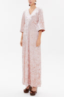 Beige Velvet dress 92153