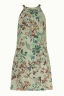 Khaki Bowtie mini dress  92366