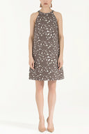 Mink Bowtie mini dress  92366