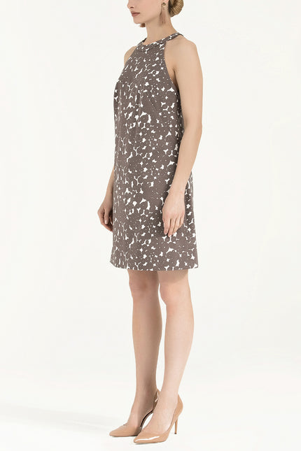 Mink Bowtie mini dress  92366