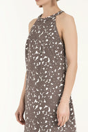 Mink Bowtie mini dress  92366