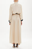 Mink Belted maxi dress 92433