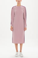 Salmon Slim fit midi dress 92442