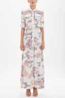 Camouflage Printed maxi dress 92464