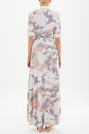 Camouflage Printed maxi dress 92464