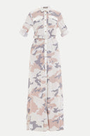 Camouflage Printed maxi dress 92464