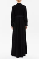 Black Waistband, pocket maxi dress 92588