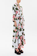 Gray Tassel maxi caftan 92727