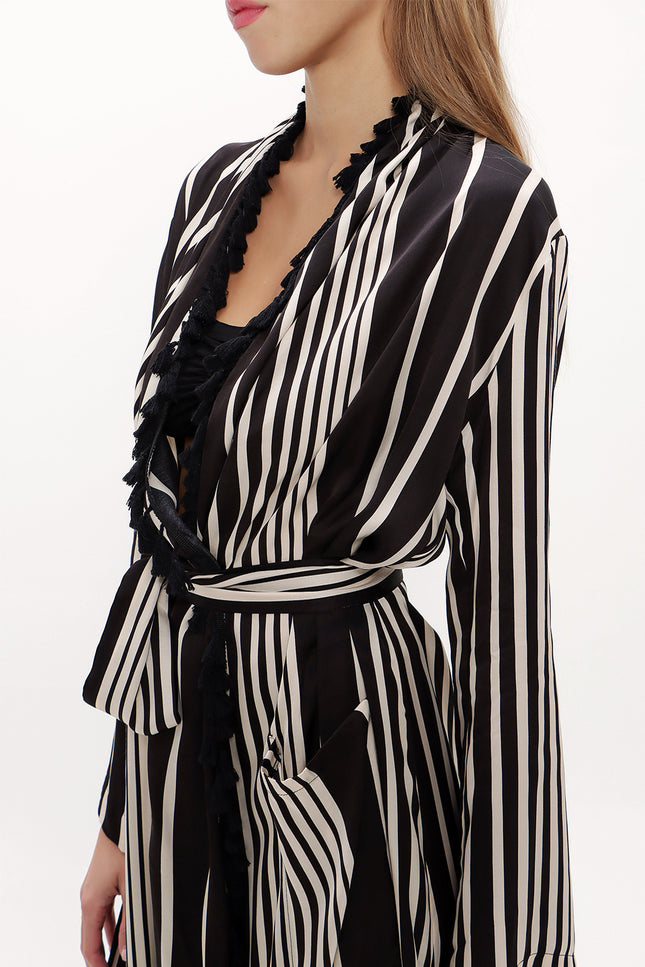 Püsküllü Uzun Kaftan 92727