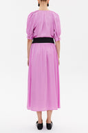 Lilac V-neck maxi dress 92761