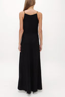 Black Crystal gems sleeveless maxi dress 92849