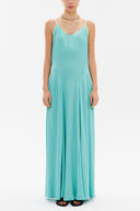 Mint Crystal gems sleeveless maxi dress 92850
