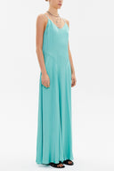Mint Crystal gems sleeveless maxi dress 92850