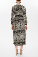 Pars Pleated midi dress 92914