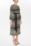 Pars Pleated midi dress 92914