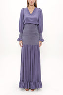 Plato Fancy seam maxi dress 92920