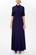 Indigo Elastic maxi dress 92975