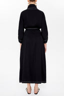 Black Tie maxi dress 92977
