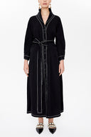 Black Tie maxi dress 92977