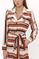 Beige Pocket maxi dress 92979