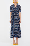 Striped Pocket maxi dress 92979