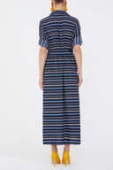 Striped Pocket maxi dress 92979