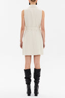 Beige Mini dress 93059