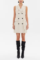 Beige Mini dress 93059