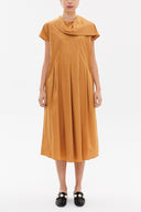 Cinnamon Front Pleated dress 93161