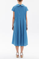 Blue Front Pleated dress 93161