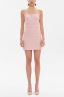 Pink Strappy mini dress 93124