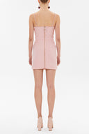 Pink Strappy mini dress 93124