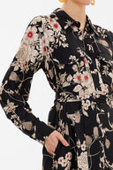 Black Pocket maxi dress 93234