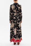 Black Pocket maxi dress 93234