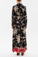 Black Pocket maxi dress 93234
