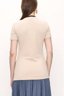 Beige Printed tshirt 19831