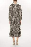 Pars Pleated Midi Dress  93333