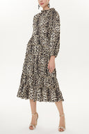 Pars Pleated Midi Dress  93333