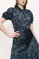 Python Asymmetric cut dress 93384