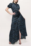 Python Asymmetric cut dress 93384