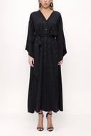 Black Kimono dress 93403