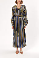 Striped Kimono dress 93403