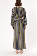 Striped Kimono dress 93403
