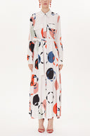 Patterned Shirt dress 93425